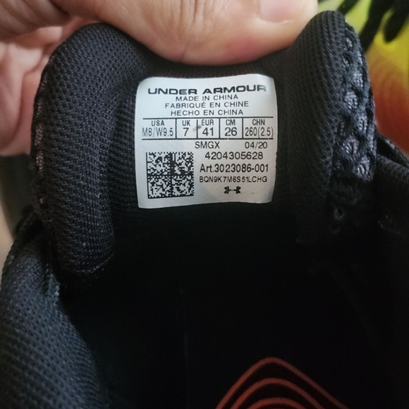 Under Armour Embiid 1 One 'Origin' |  US: Women 9.5 | US Men 7.5-8 - Picture 6 of 6